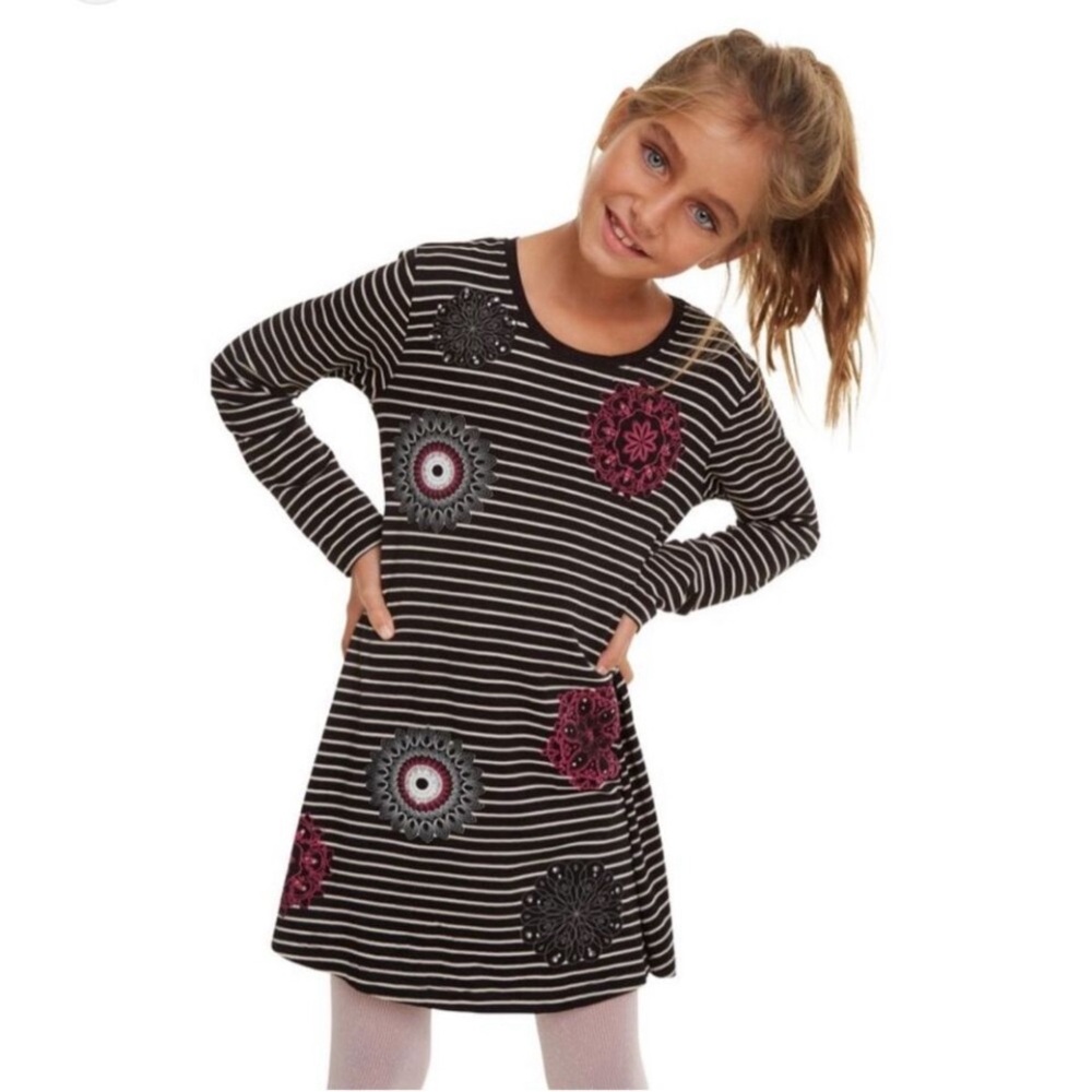 ⭐️⭐️ Desigual Vest Papas Girls Dress NWT 11/12